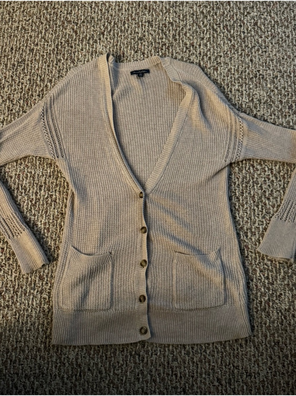 Women's Button-Front Knit Cardigan